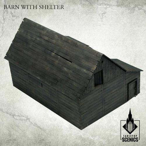TABLETOP SCENICS Poland 1939 Barn with Shelter - Image 4