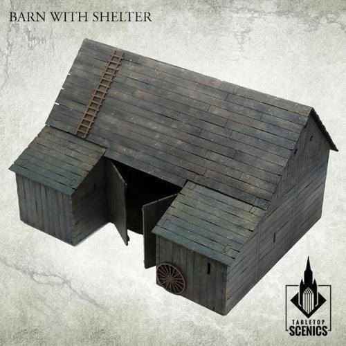 TABLETOP SCENICS Poland 1939 Barn with Shelter - Image 5