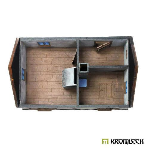 TABLETOP SCENICS Poland 1939 Wooden Cottage with Privy - Image 4