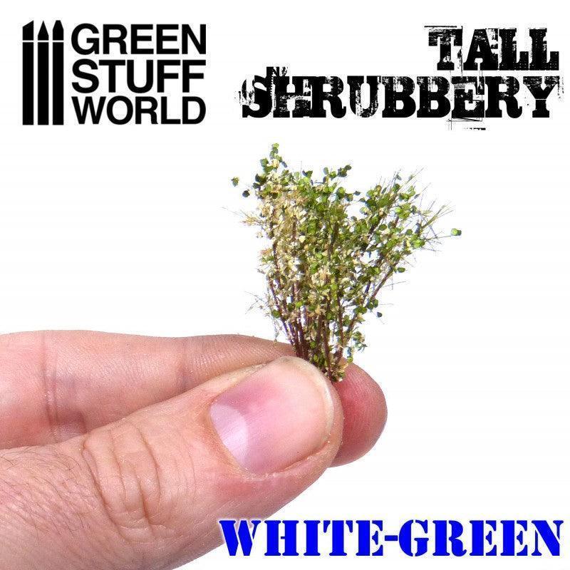 GREEN STUFF WORLD Tall Shrubbery - White/Green - Image 3