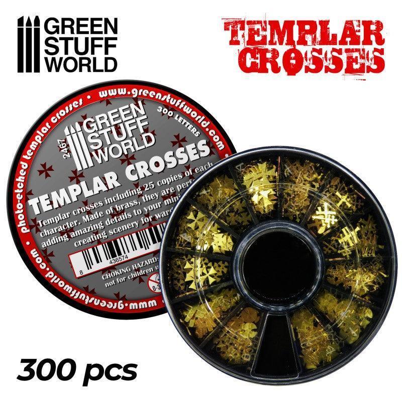 GREEN STUFF WORLD Templar Cross Symbols - Image 2