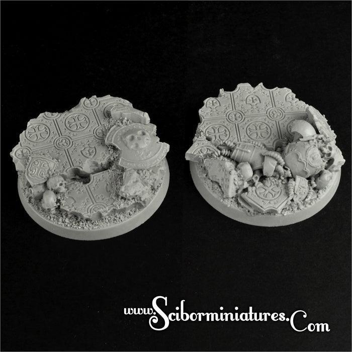 Templar Ruins 50mm round bases set (2)