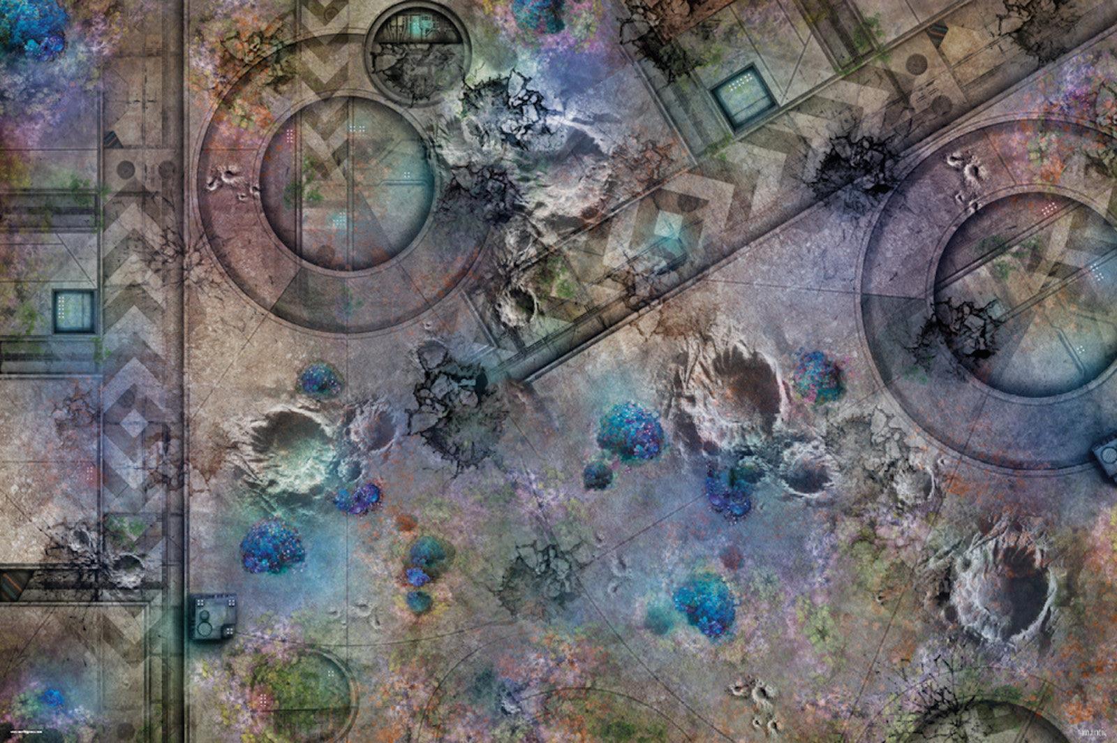 TerrainCrate 6x4 Grim Battlefield Battle Mat