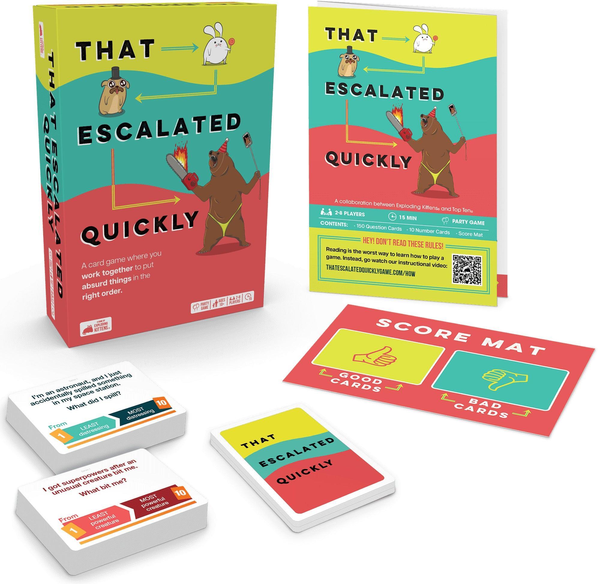 That Escalated Quickly by Exploding Kittens - Image 3