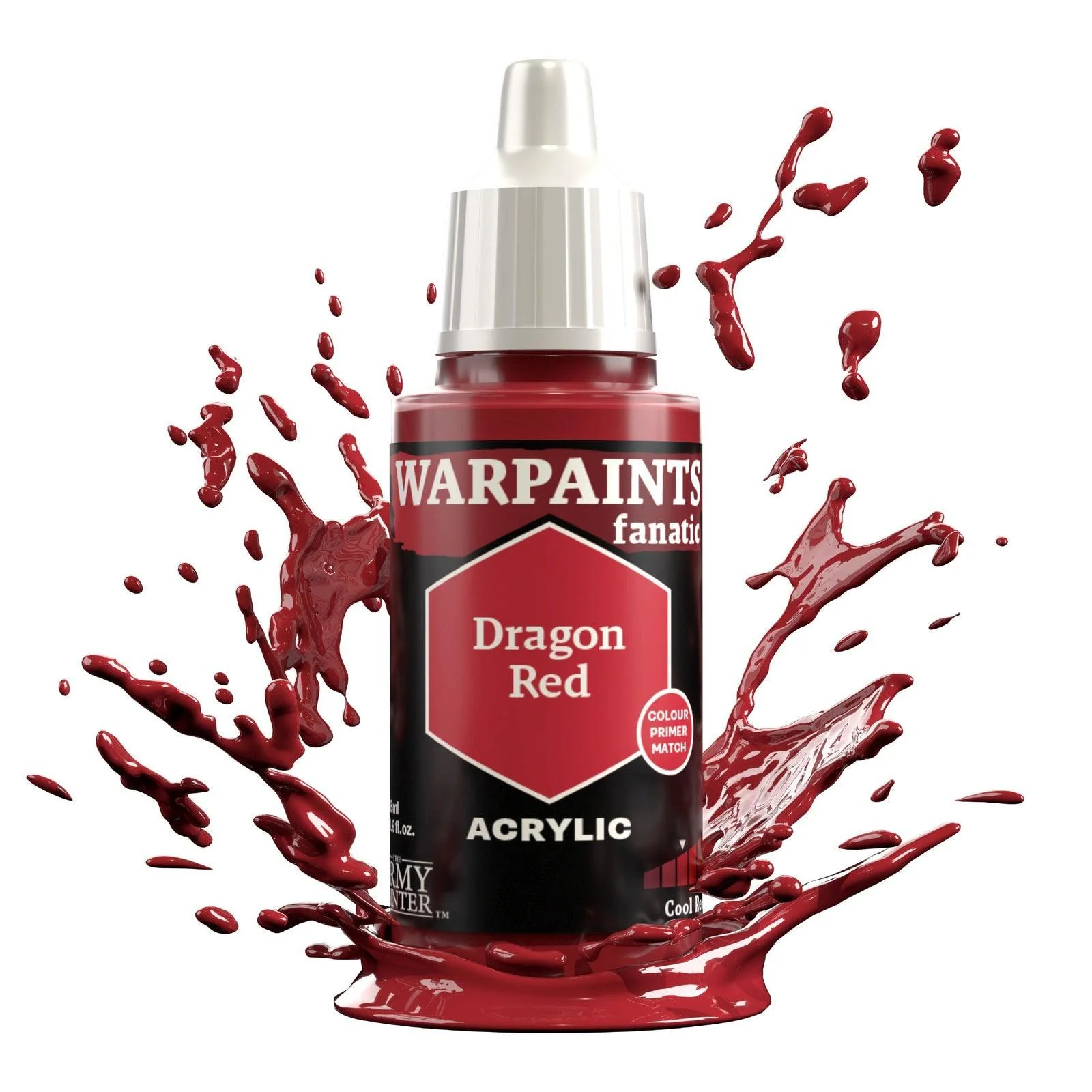 The Army Painter Warpaints Fanatic: Dragon Red - 18ml Acrylic Paint