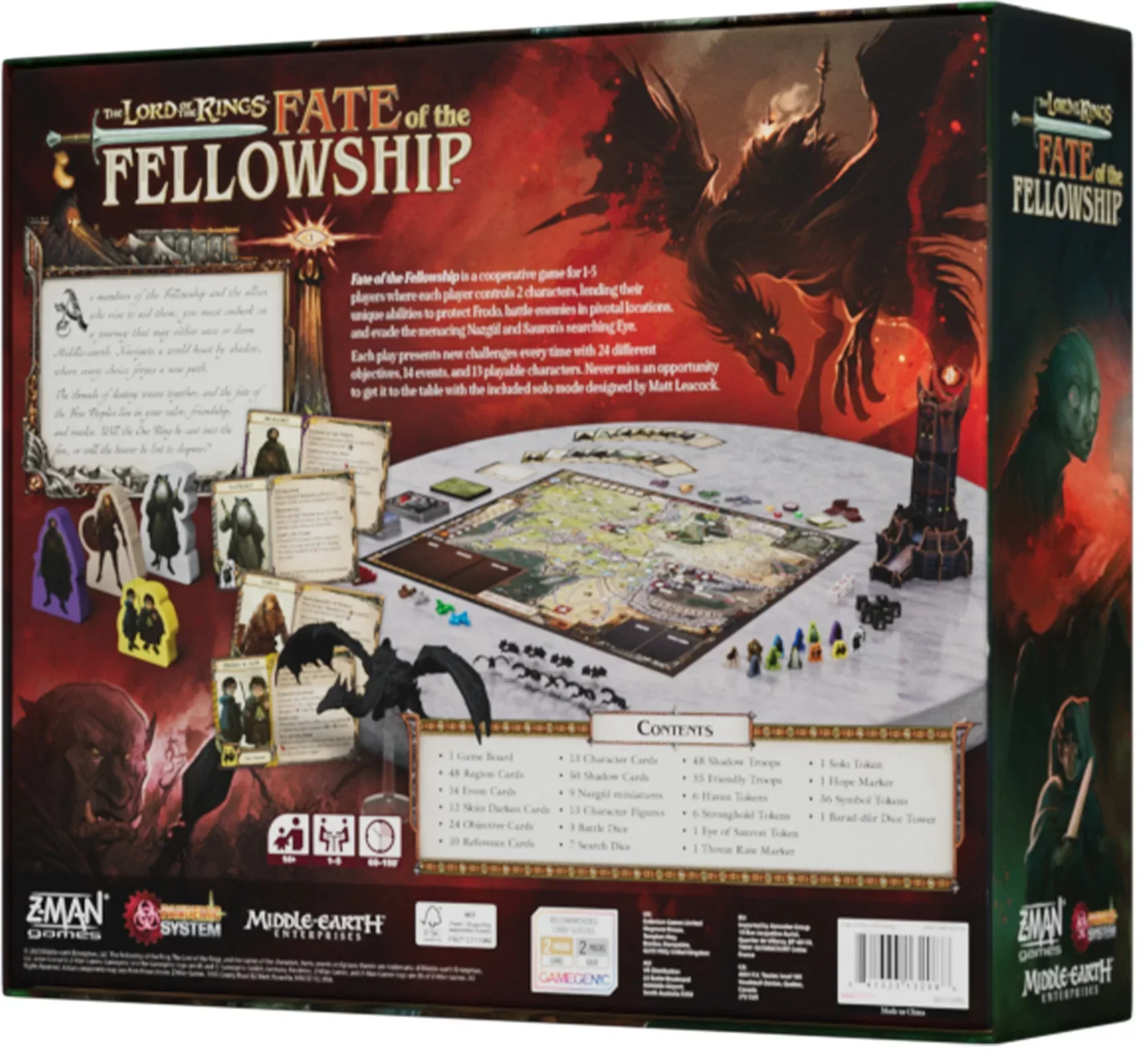 The Lord of the Rings Fate of the Fellowship - A Pandemic System Game - Image 2
