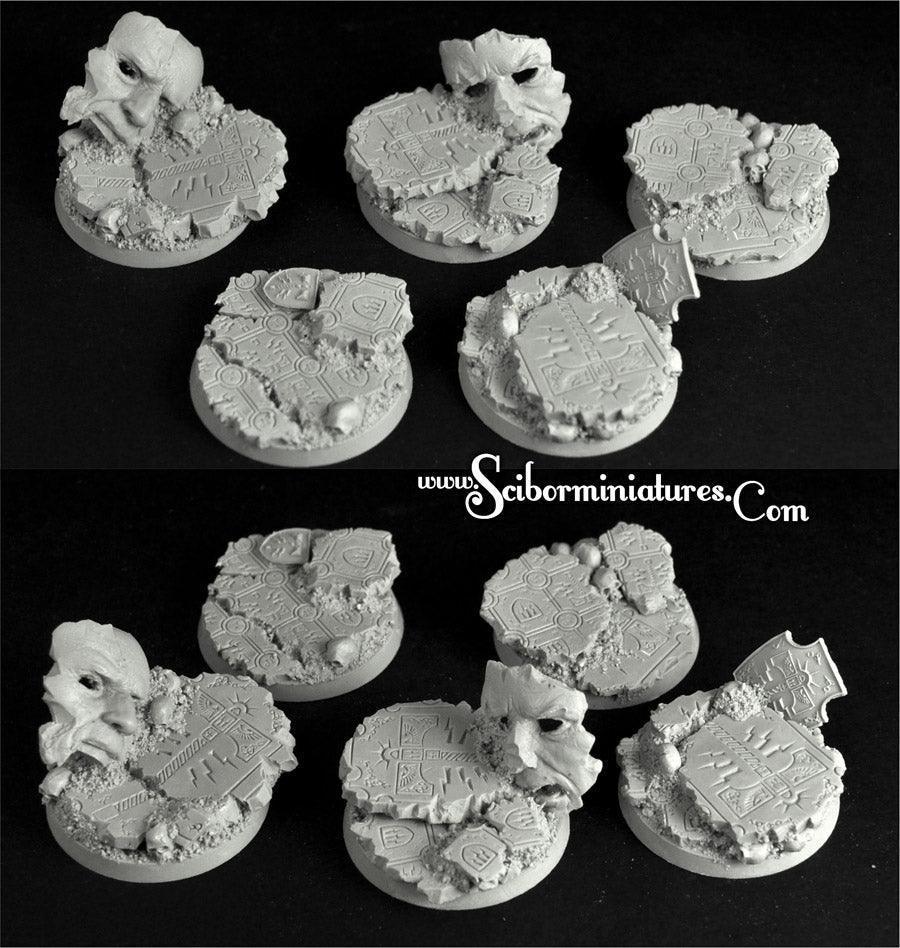 Thor Temple 40 mm round bases set 1 (2)
