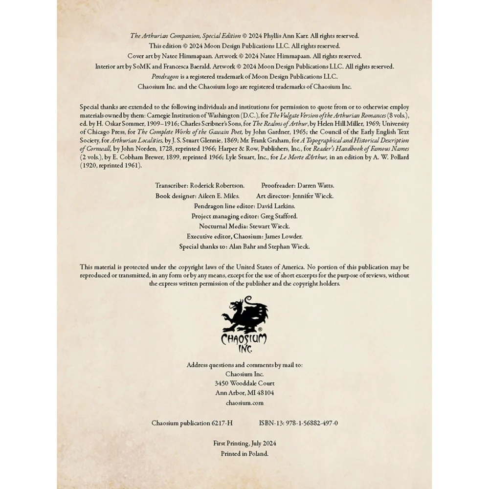 Title: Pendragon Fiction: The Arthurian Companion - Image 3