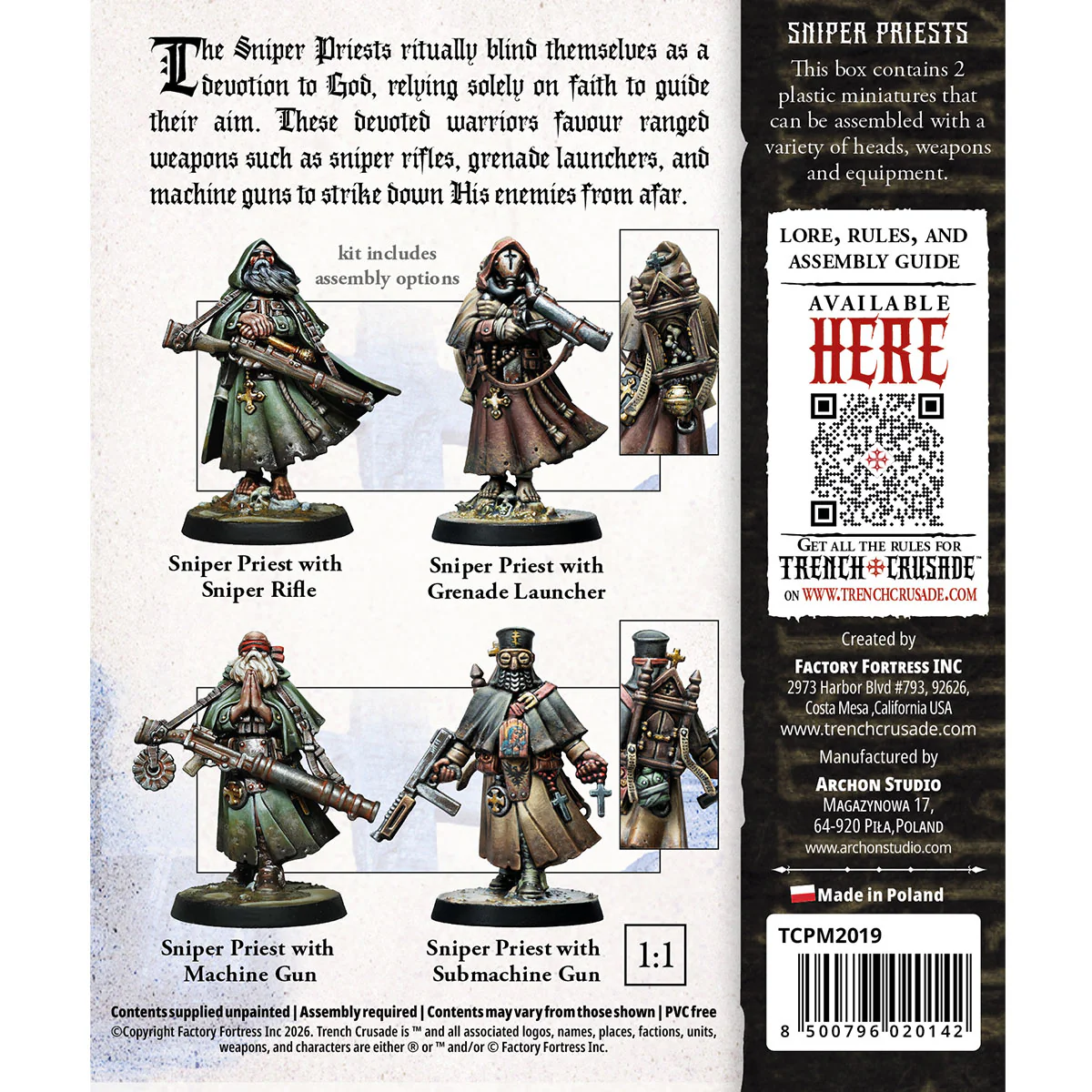 Trench Crusade: Sniper Priest - Image 3