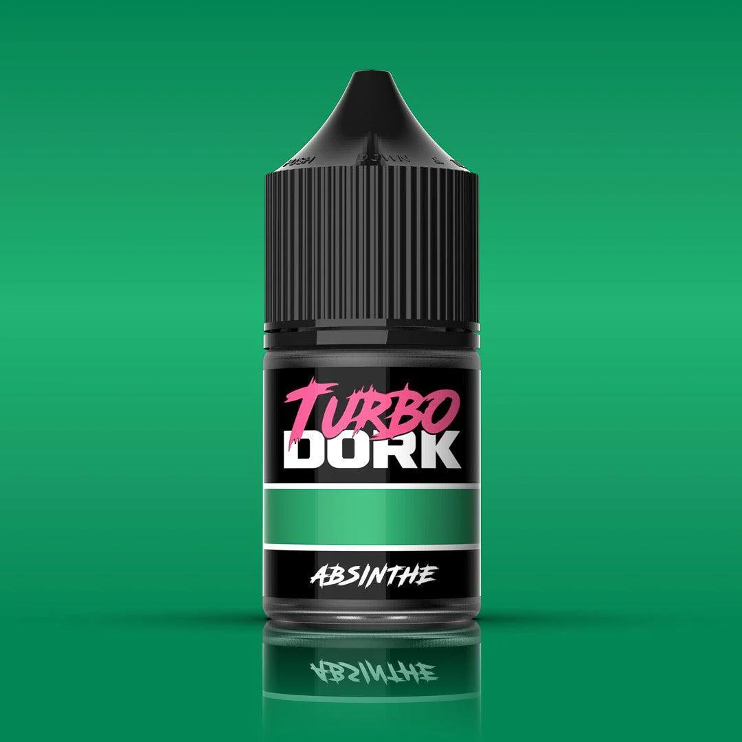 Turbo Dork - Absinthe Metallic Acrylic Paint 22ml Bottle