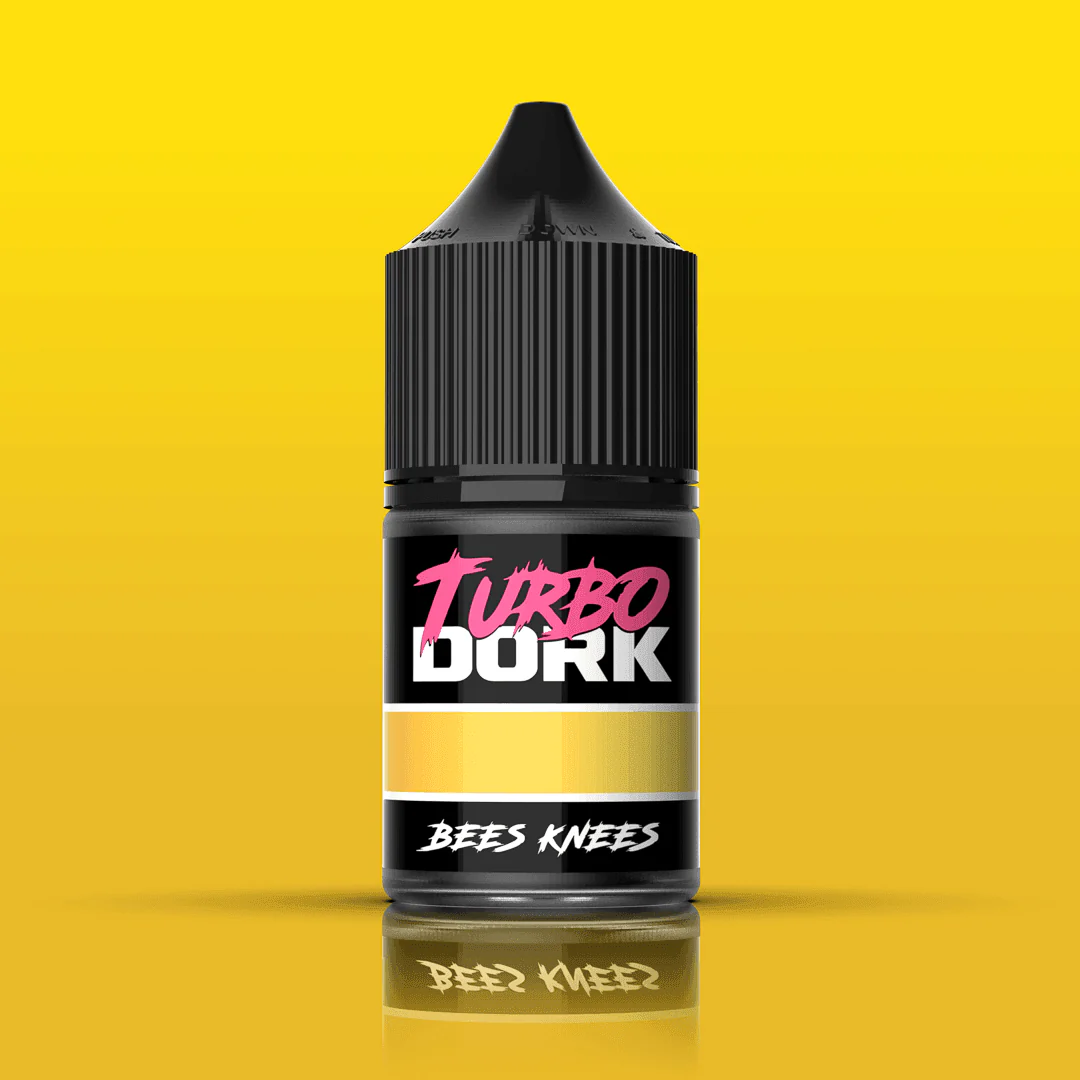 Turbo Dork - Bees Knees Metallic Acrylic Paint 22ml Bottle