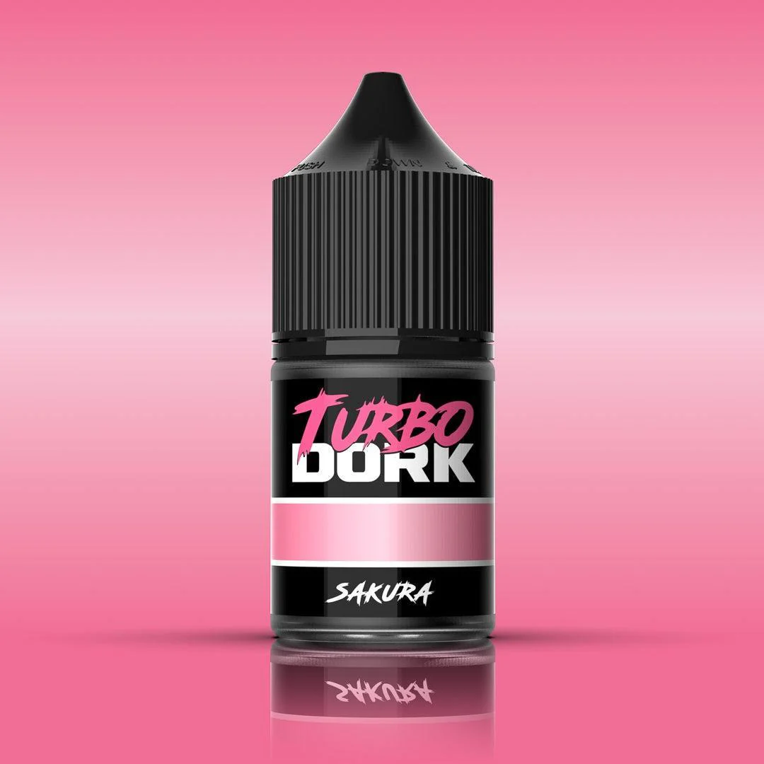 Turbo Dork - Sakura Metallic Acrylic Paint 22ml Bottle