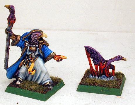 Tzeentch Chaos Lord With Familiar