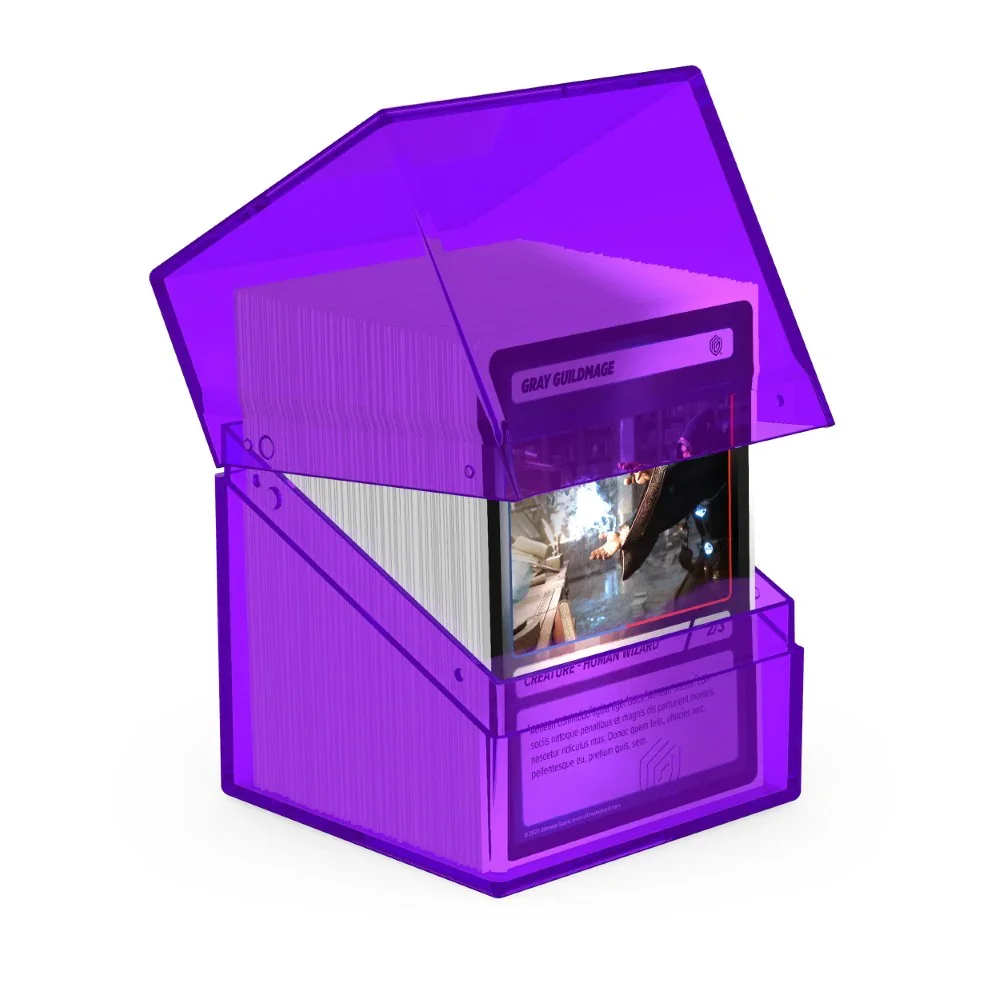 Ultimate Guard: Deck Box β Boulder 100+ β Clear: Amethyst - Image 2