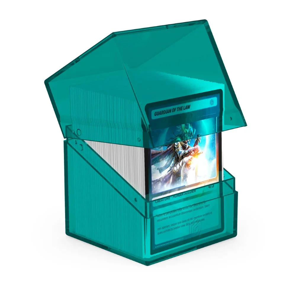 Ultimate Guard: Deck Box – Boulder 100+ – Clear: Malachite - Image 2