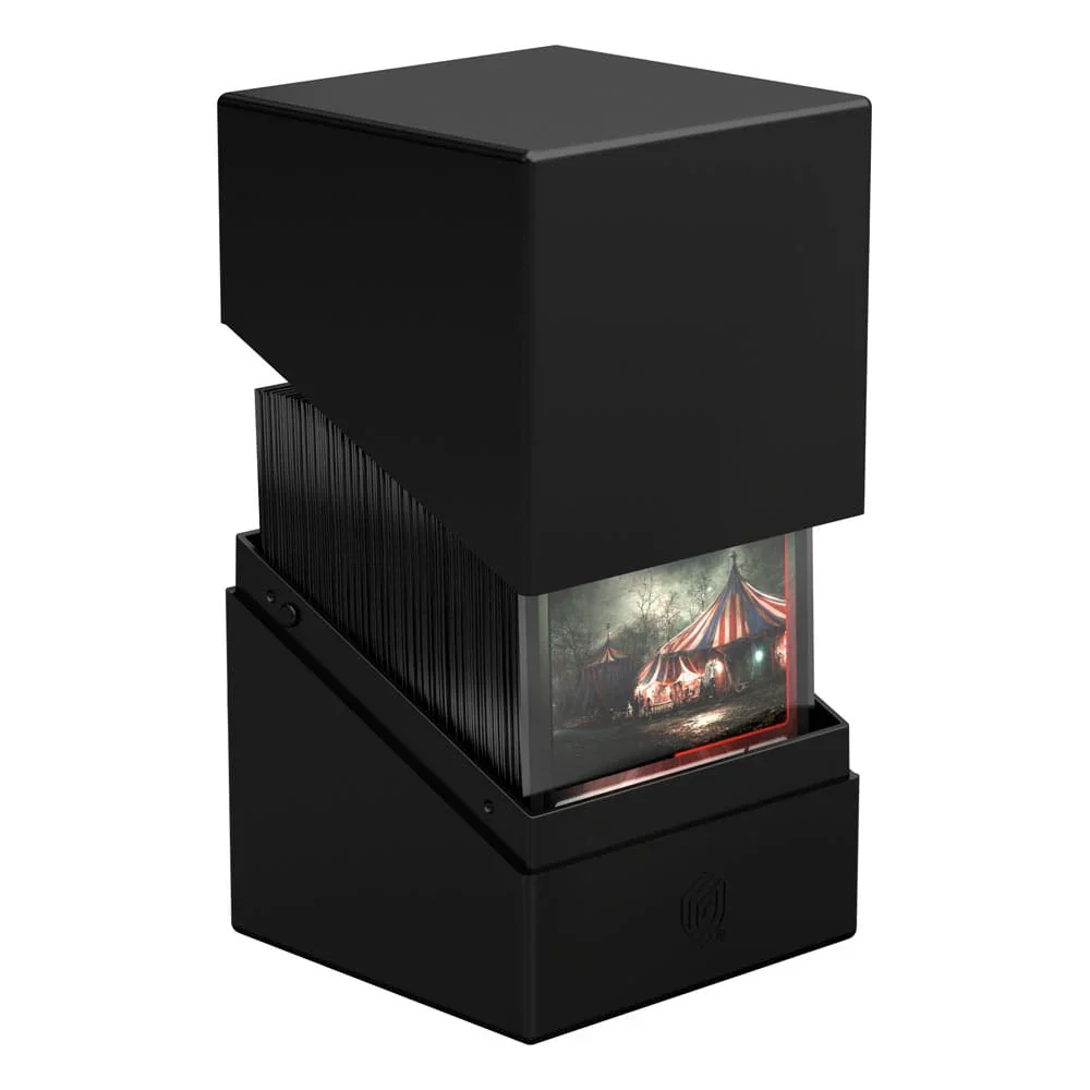 Ultimate Guard: Deck Box – Boulder 100+ – Solid Black - Image 2