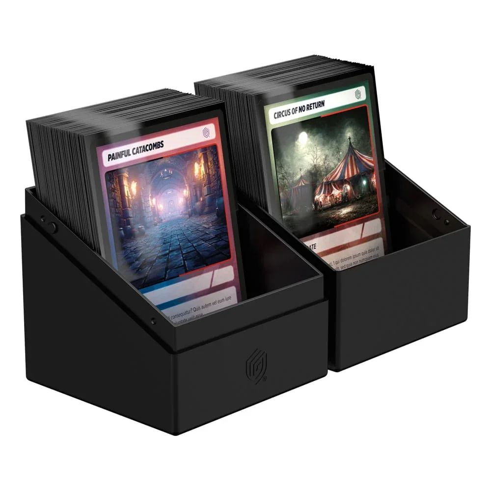 Ultimate Guard: Deck Box – Boulder 100+ – Solid Black - Image 3