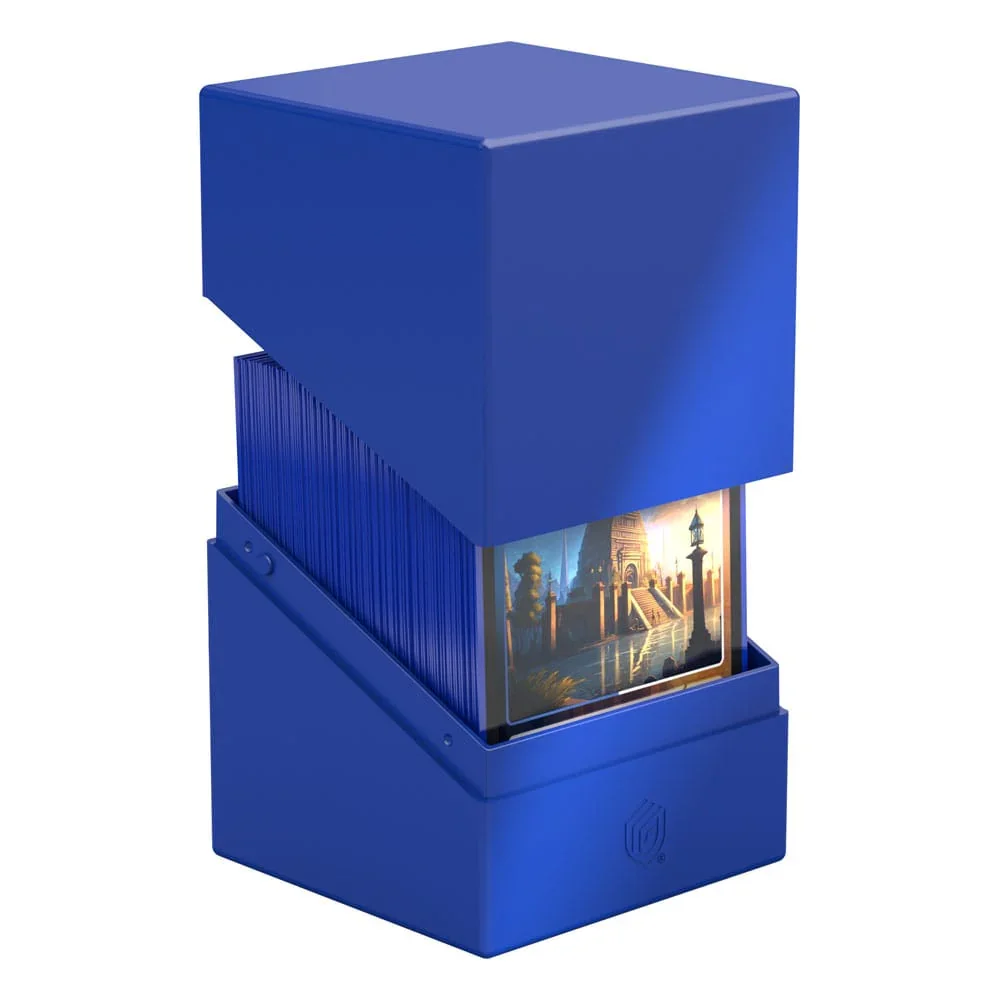 Ultimate Guard: Deck Box – Boulder 100+ – Solid Blue - Image 2
