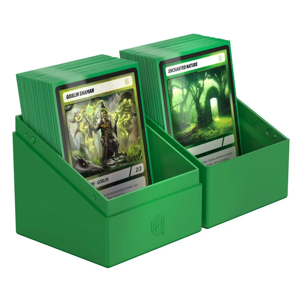Ultimate Guard: Deck Box – Boulder 100+ – Solid Green - Image 3