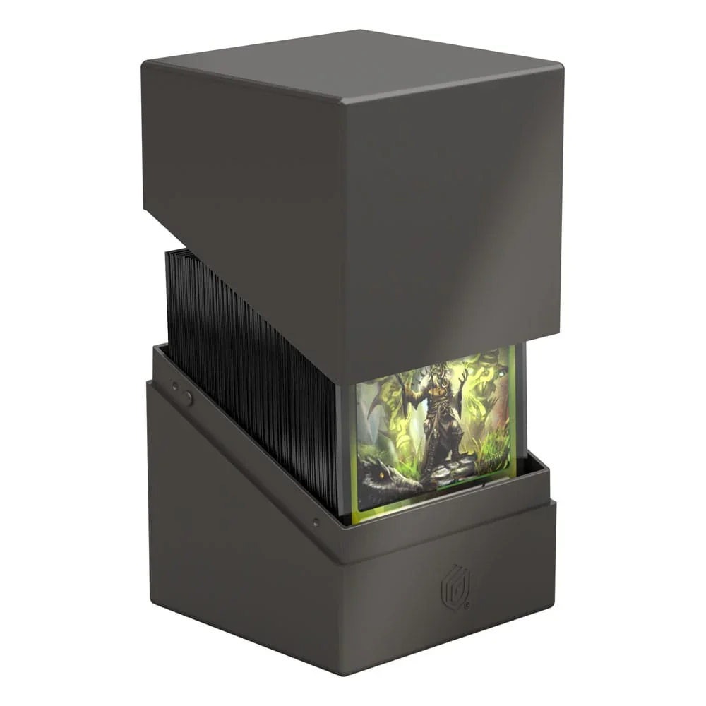 Ultimate Guard: Deck Box – Boulder 100+ – Solid Grey - Image 2