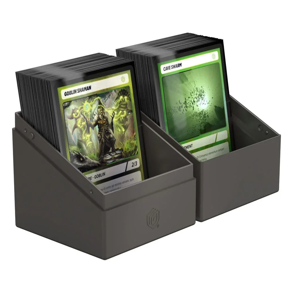 Ultimate Guard: Deck Box – Boulder 100+ – Solid Grey - Image 3