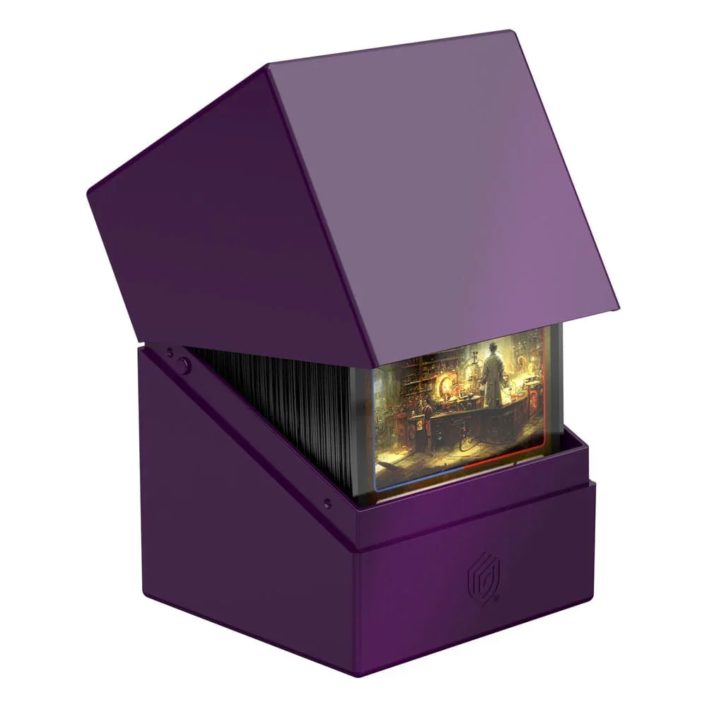Ultimate Guard: Deck Box β Boulder 100+ β Solid Purple