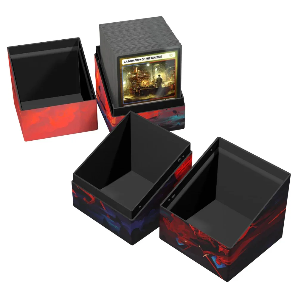 Ultimate Guard: Deck Box β RTE Boulder 100+ β 2024 Exclusive Duo β Dominik Mayer: Crowned With Fire - Image 2