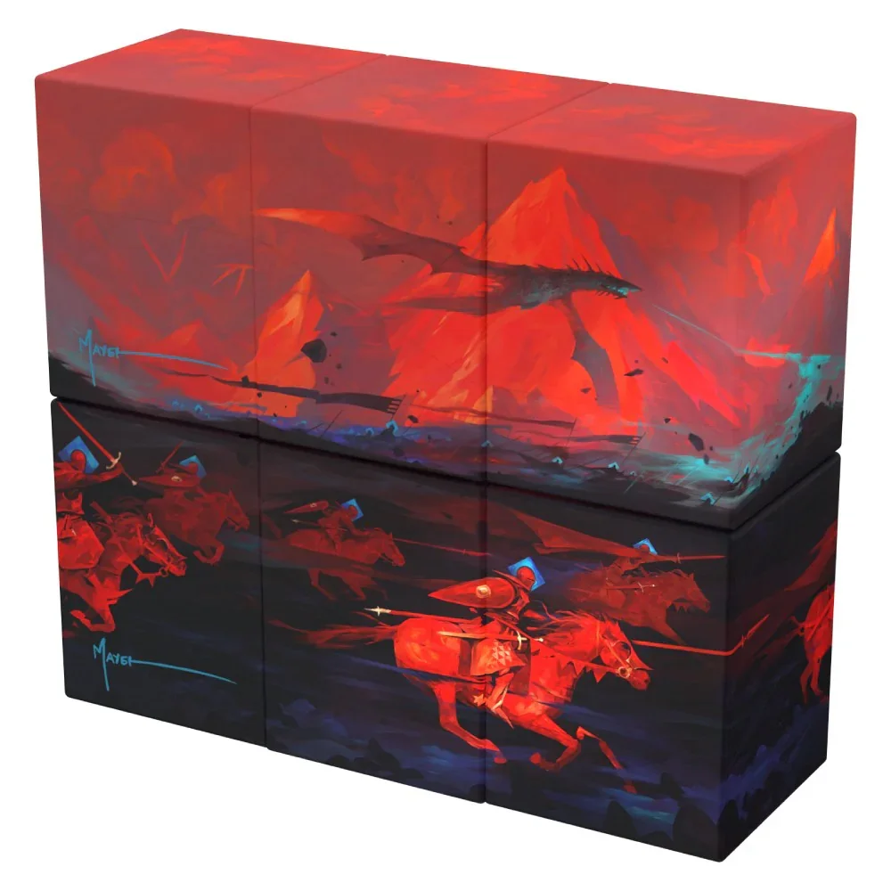 Ultimate Guard: Deck Box β RTE Boulder 100+ β 2024 Exclusive Duo β Dominik Mayer: Crowned With Fire - Image 3