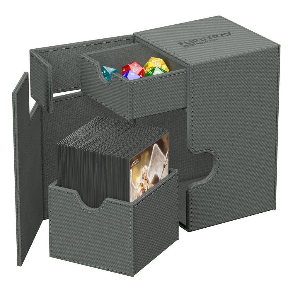 Ultimate Guard: Deck Box – XenoSkin Monocolor Flip'n'Tray 100+ – Grey - Image 3