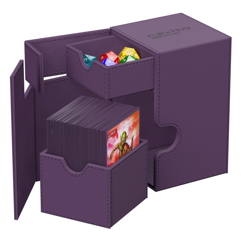 Ultimate Guard: Deck Box β XenoSkin Monocolor Flip'n'Tray 100+ β Purple - Image 2