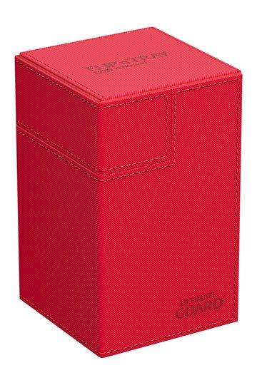 Ultimate Guard: Deck Box – XenoSkin Monocolor Flip'n'Tray 100+ – Red - Image 3