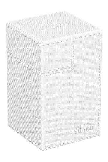 Ultimate Guard: Deck Box – XenoSkin Monocolor Flip'n'Tray 100+ – White - Image 3