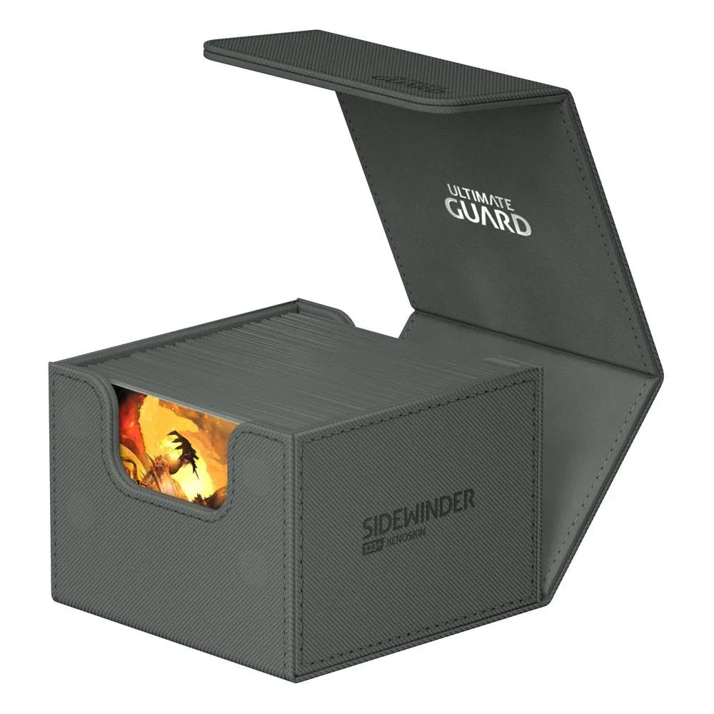 Ultimate Guard: Deck Box – XenoSkin Monocolor Sidewinder 133+ – Grey - Image 2