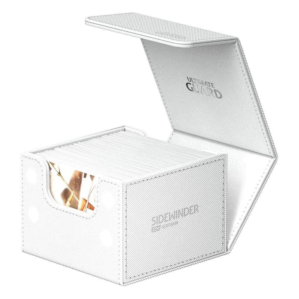Ultimate Guard: Deck Box – XenoSkin Monocolor Sidewinder 133+ – White - Image 2