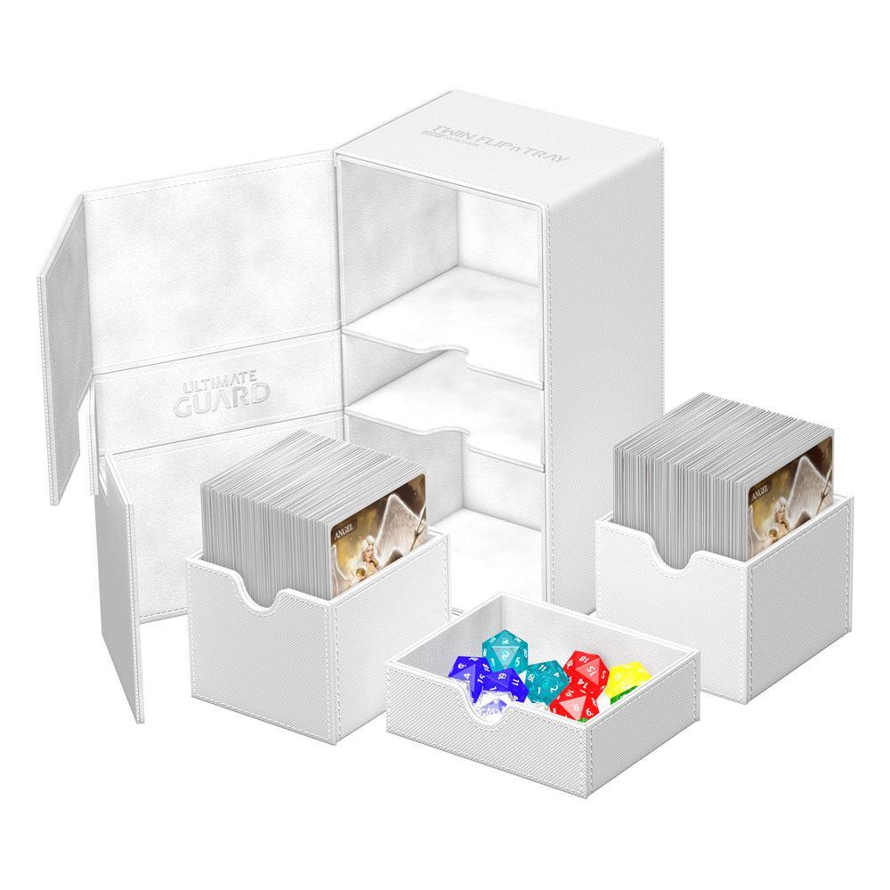 Ultimate Guard: Deck Box – XenoSkin Monocolor Twin Flip'n'Tray 200+ – White - Image 2