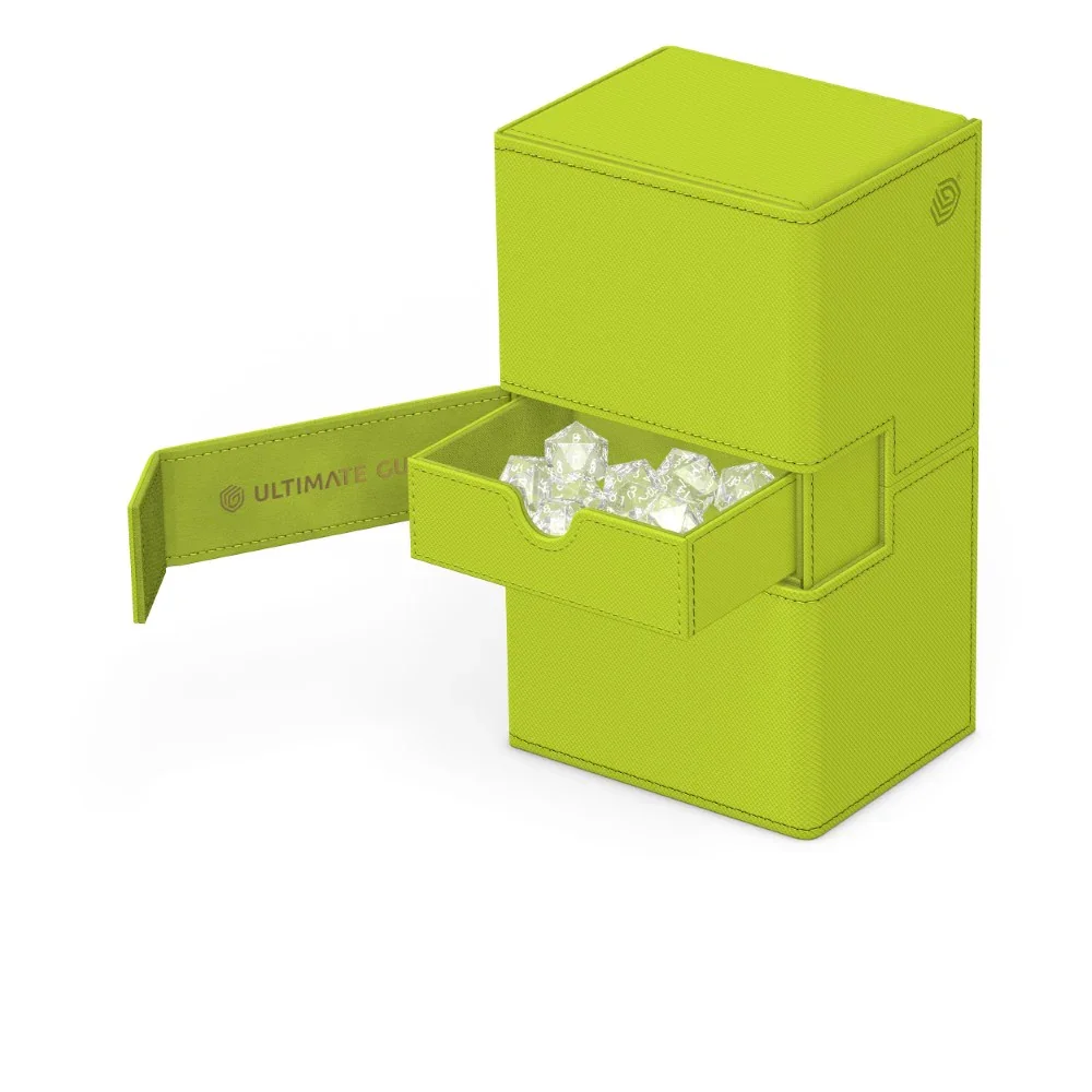 Ultimate Guard: Deck Box – XenoSkin Twin Flip'n'Tray Deck Case 200+ – 2025 Summer Edition: Lime - Image 2