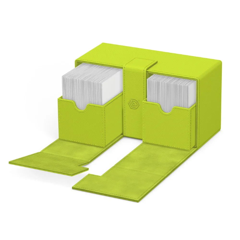 Ultimate Guard: Deck Box – XenoSkin Twin Flip'n'Tray Deck Case 200+ – 2025 Summer Edition: Lime - Image 4