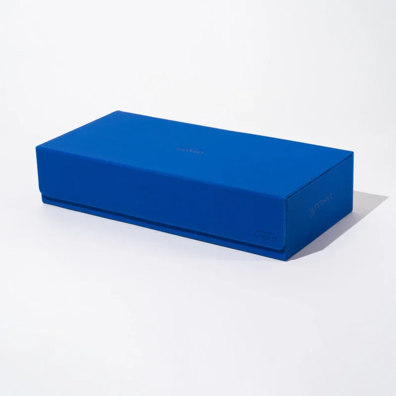 Ultimate Guard: Deck Case – XenoSkin Monocolor Superhive 550+ – Blue