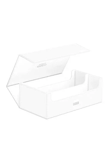 Ultimate Guard: Deck Case – XenoSkin Monocolour Arkhive Flip Case 800+ – White