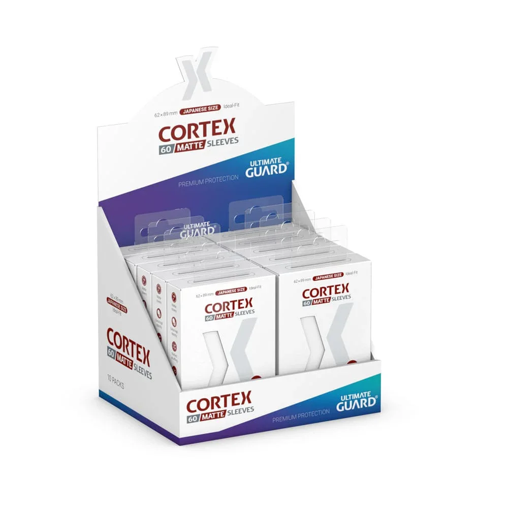 Ultimate Guard: Japanese Size Sleeves – Cortex Matte – White - Image 4
