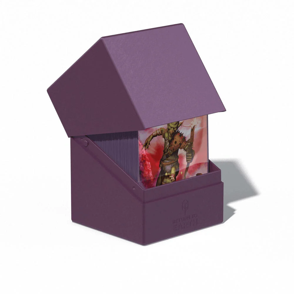 Ultimate Guard Return to Earth Boulder 100+ Deck Box Purple - Image 2