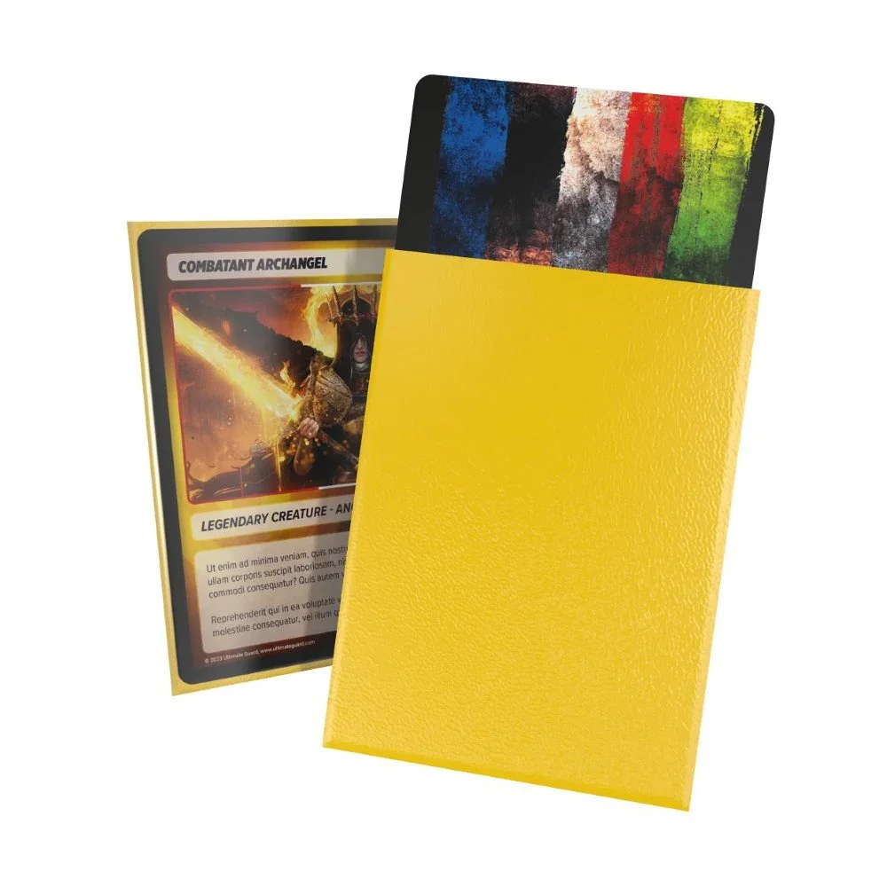 Ultimate Guard: Sleeves – Cortex Matte – Yellow - Image 2
