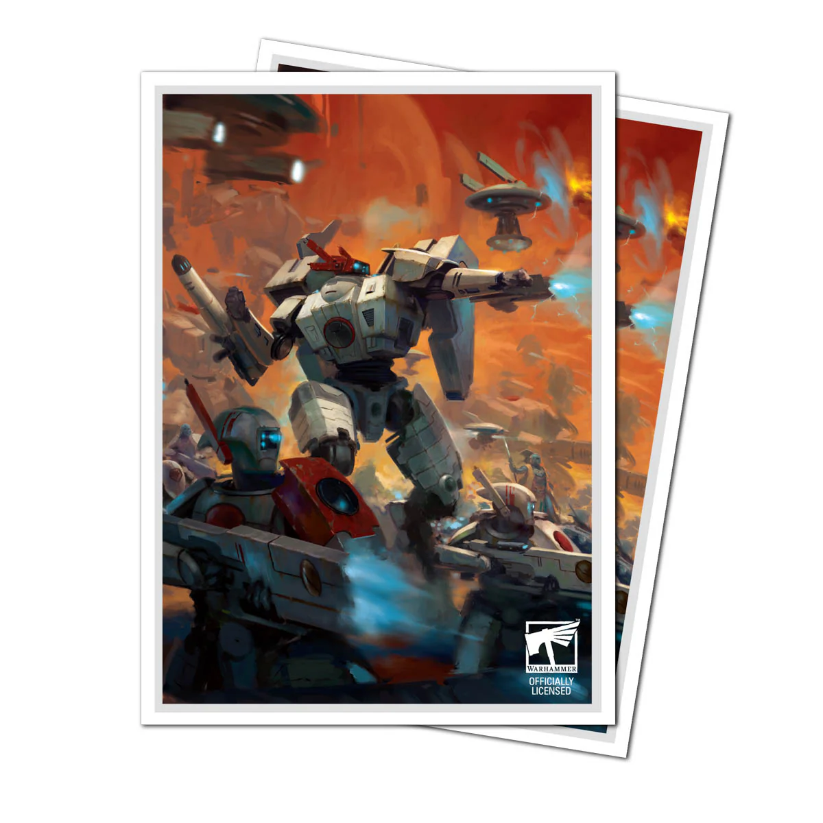 Ultra Pro: UP16557 T'au Empire Codex Aligned 105ct Apex Deck Protector sleeves for Warhammer 40k - Image 3
