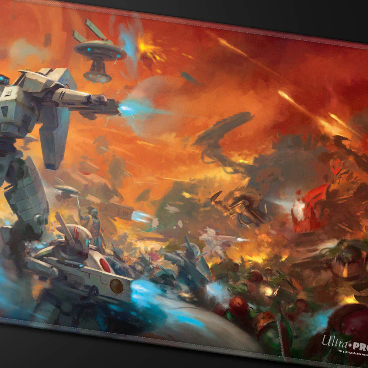 Ultra Pro: UP16559 T'au Empire Codex Aligned Playmat - Stitched for Warhammer 40k - Image 3
