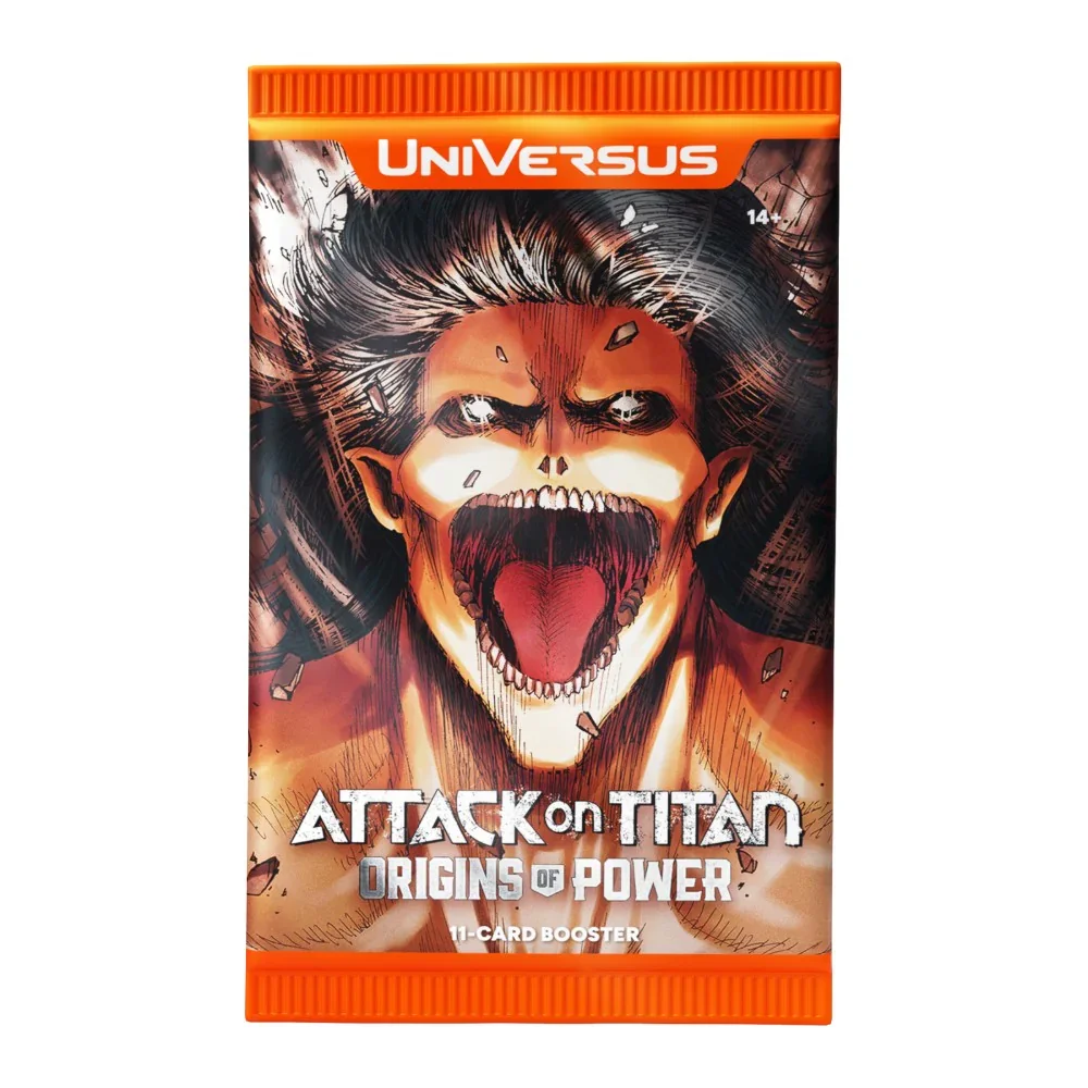 UniVersus Attack on Titan: Origins of Power Booster Display - Image 2