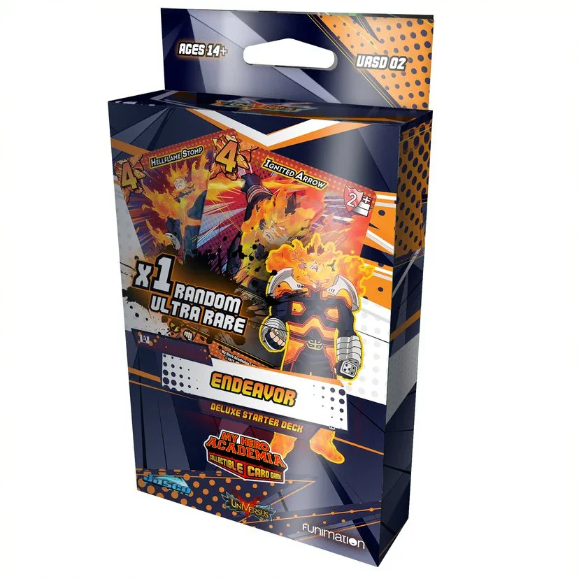 UniVersus My Hero Academia: Heroes Clash Starter Deck Display β Endeavor