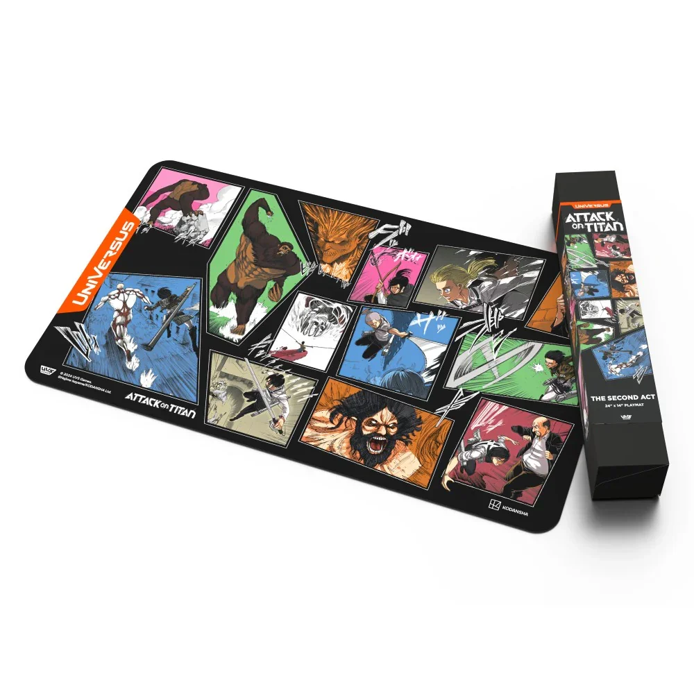 UniVersus Playmat: Attack on Titan – Origins of Power – The Second Act - Image 2