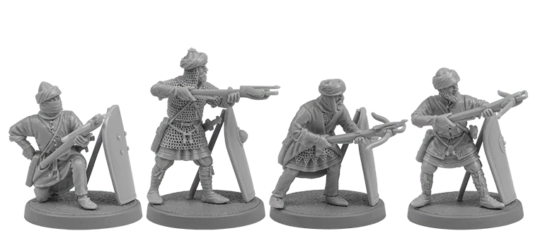 V&V Miniatures - Arab Crossbowmen - Image 2