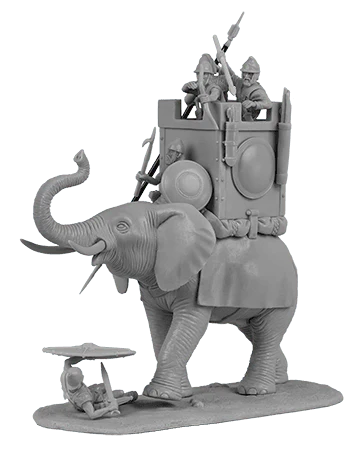 V&V Miniatures - Carthaginian War Elephant (extended set) - Image 4