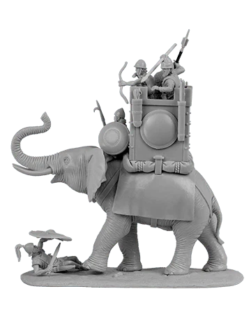 V&V Miniatures - Carthaginian War Elephant (extended set) - Image 5
